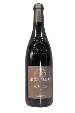 Vacqueyras "Tradition" 2023, Domaine Le Colombier, vin rouge BIO